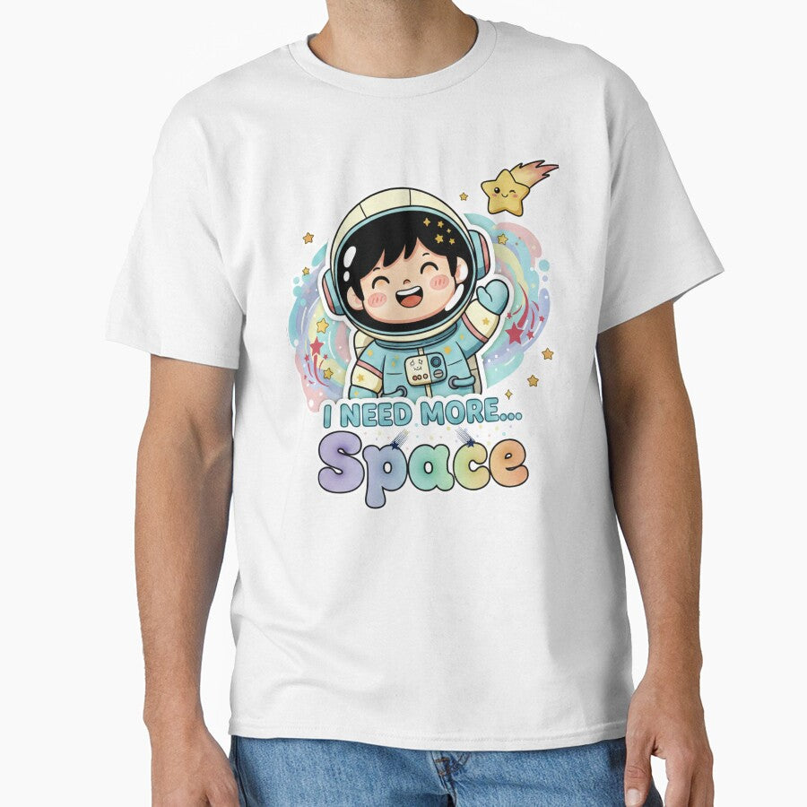 I Need More Space Funny Shirt by PixelGrafiks