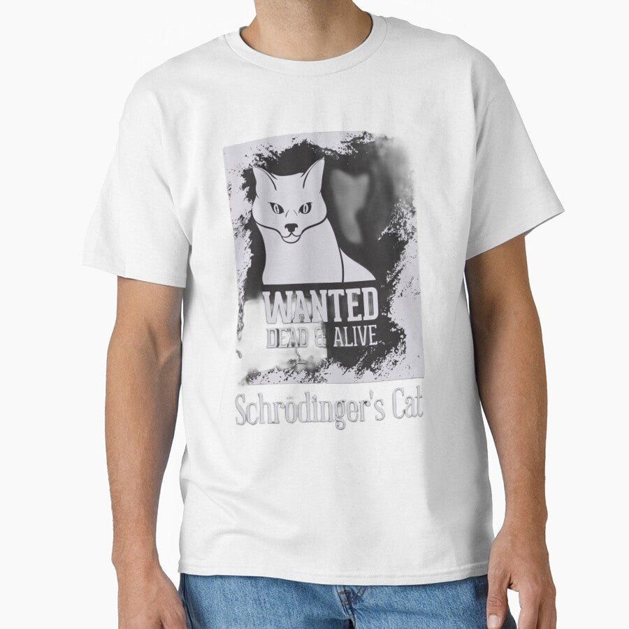 Schrödinger’s Cat – Wanted Dead & Alive Poster by ROHIT GUPTA