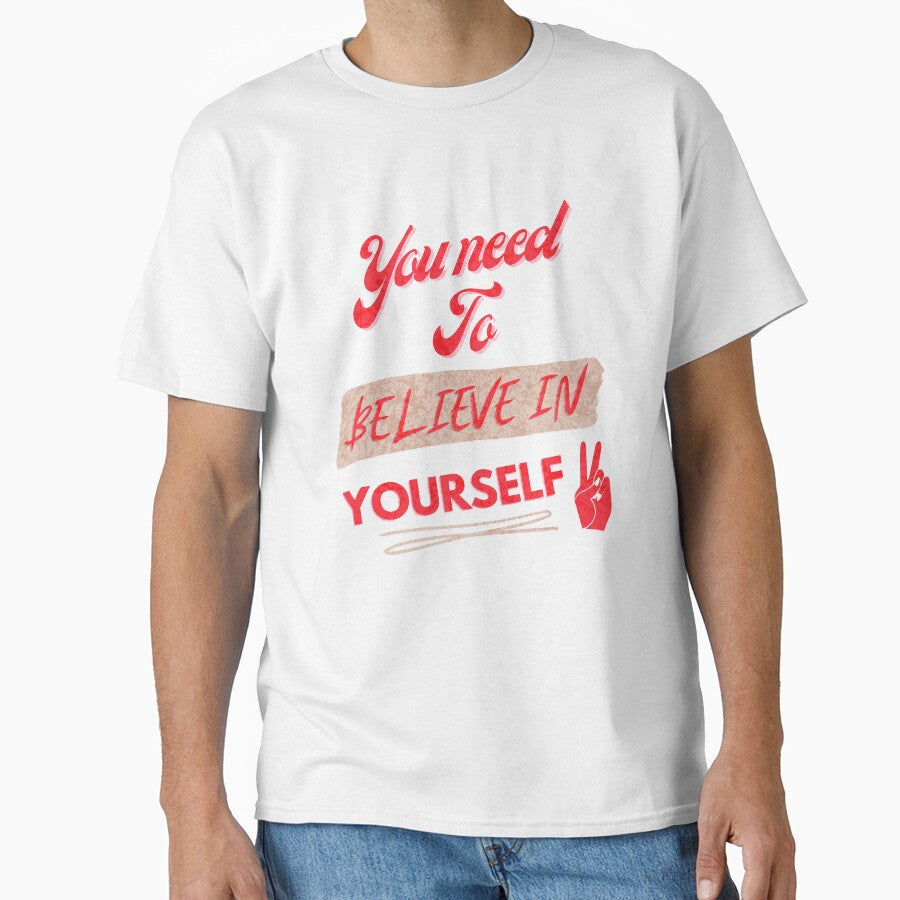 You need to believe in yourself vintage by aesthytics