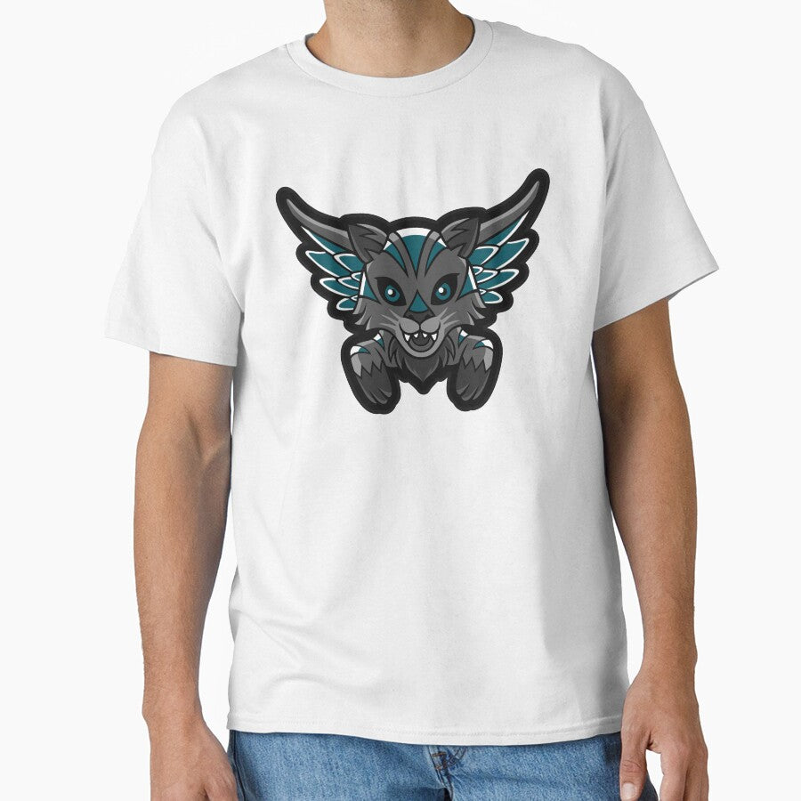 Flying Fantasy Cat Design by joabaj