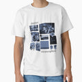 Duster Stratosphere Navy Blue Collage by Sharonush