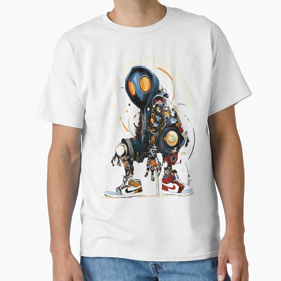Artificial Visions Neural Synthesis Cyberpunk Robot by AbcDigs Studio