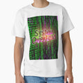 System Overload – Glitchcore Y2K Chrome Design by CMdigit
