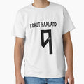 Erling Haaland Norway World Cup Signature black by delacerdaan