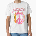 Hippie Peace Sign Art Design by Zareen Sayyed