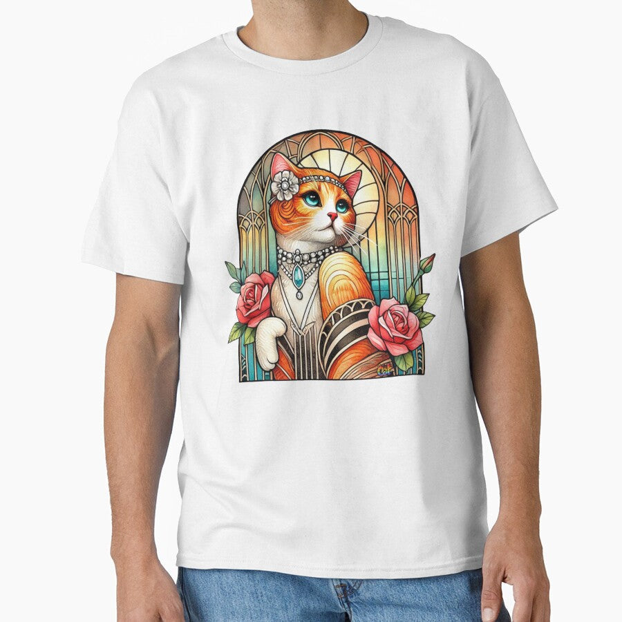 Art Deco Elegance Cat by CAutumnTrapp