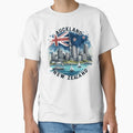 Auckland New Zealand Travel Art by clarkfraser