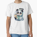 Quantum Panda Sticker | Funny Science Panda Meme Character by RevieusaR