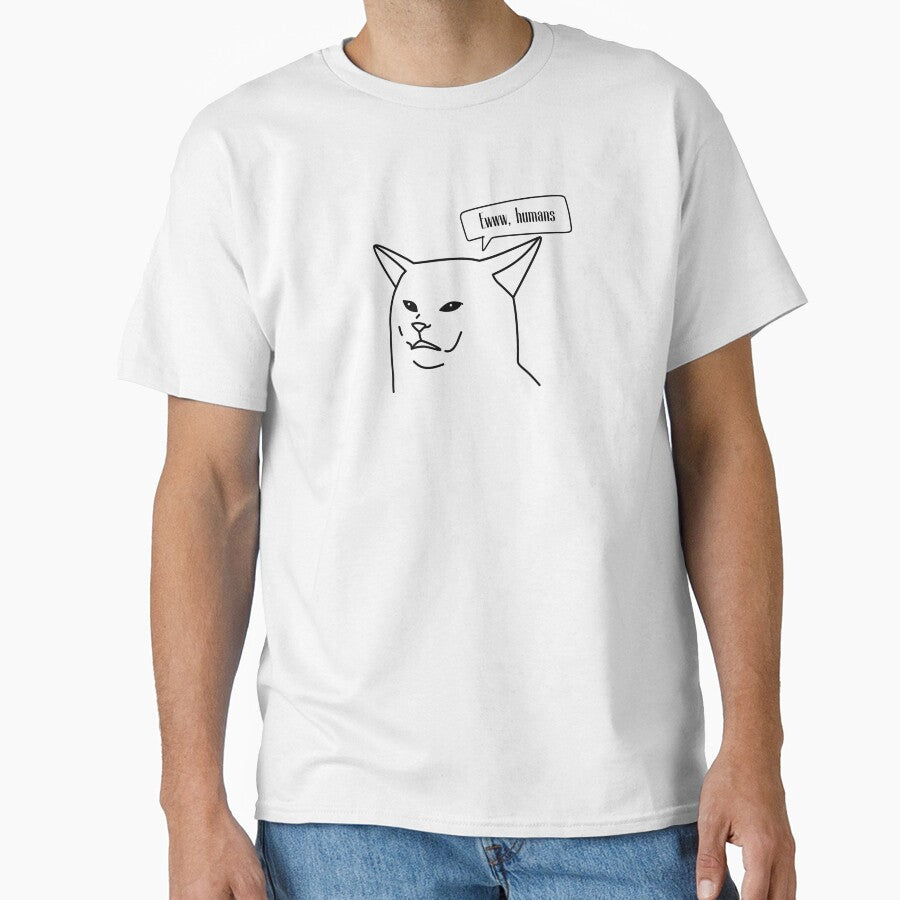 Eww, humans cat by Luisshopp