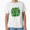 GLITCH IN THE MATRIX – Neon Cyber Streetwear Typography by Momay-designer