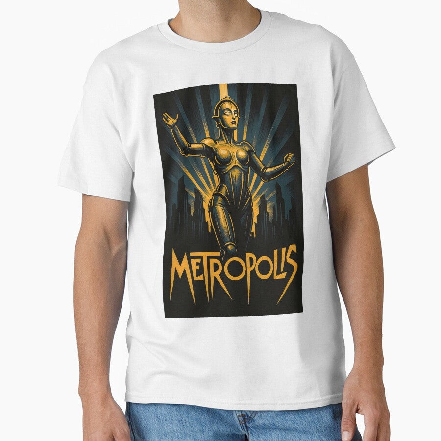 Maria Metropolis Movie Classic Sci-Fi Art by Retr0Tshirts