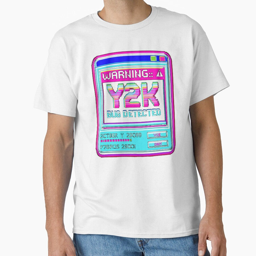 Warning Y2K Bug Detected by ShirtzTonight