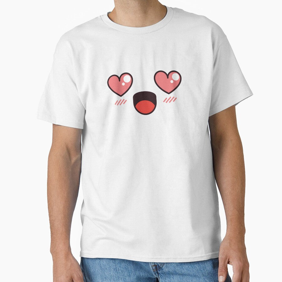 Kawaii Love Eyes Face by theredfoxs