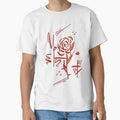 Abstract Grunge Rose Art by Cooper Lynn Designs