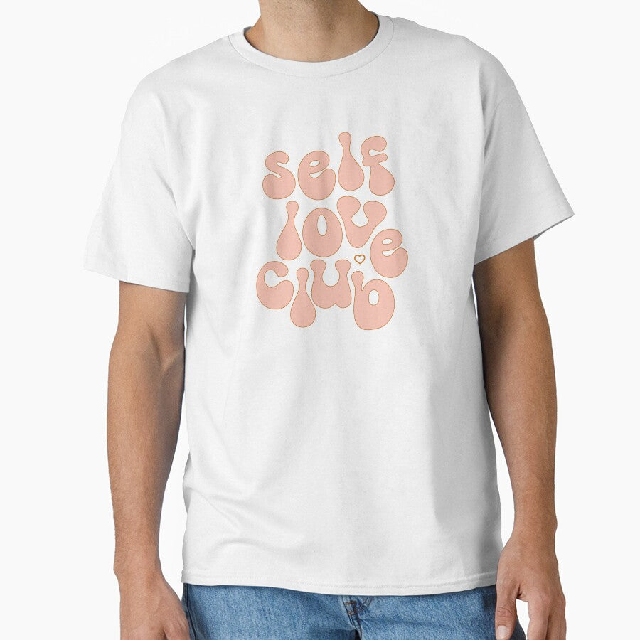 Self Love Club Groovy Affirmation by bykirstco