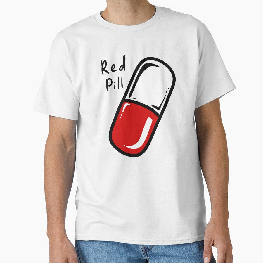 Wake Up Reality Red Pill Graphic Art by LYAN-STORE