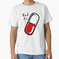 Wake Up Reality Red Pill Graphic Art by LYAN-STORE