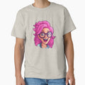 Nerd Girl Face Emoji: Tech-Savvy Chic by Artwyz