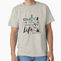 Enjoy the little things in life Science microscope quote by FlyShop1