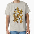Golden Honeycomb by owleryartdesign