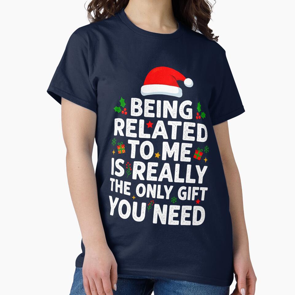 Funny Related To Me Holiday Quote by cosettacir6382