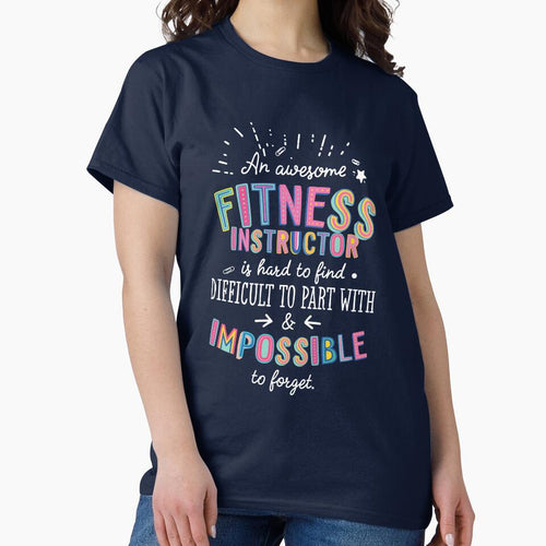 An awesome Fitness Instructor Gift Idea - Impossible to Forget Quote by betternotes