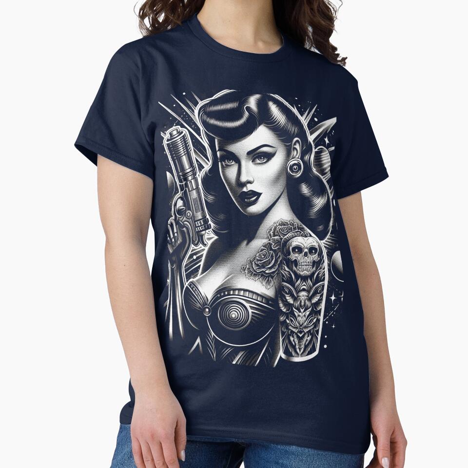Retro SciFi girl by PulpVintage