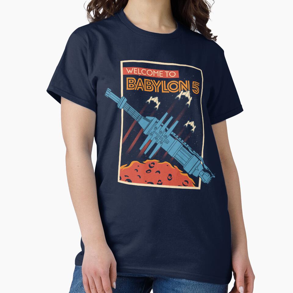 Babylon 5, Vintage Space, Welcome by Arturo Vivo