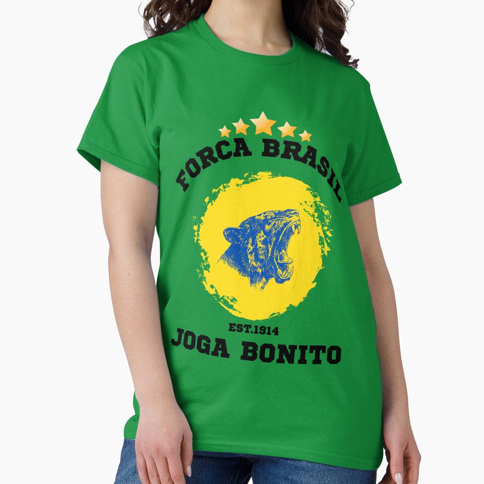 Forca Brasil Jaguar Football Fan Graphic by WildTrace