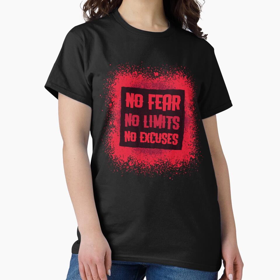 No fear no limits no excuses by sreckov-desig