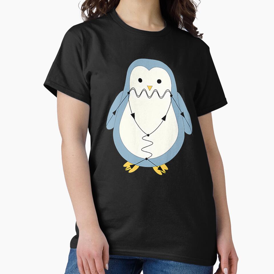 Feynman Penguin by melinacris