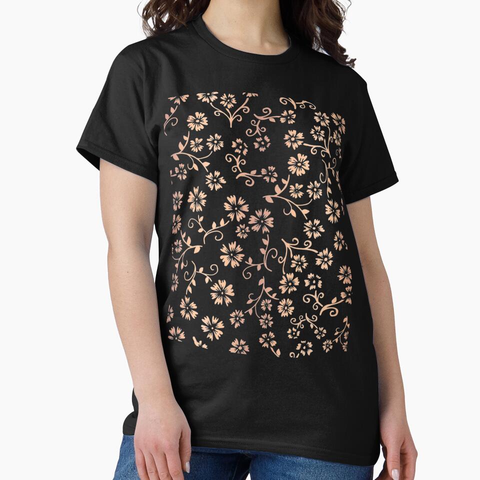 modern minimalist floral , clorful flowers , pattern of flowers by doitwithlove