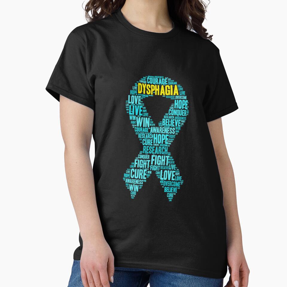 Dysphagia Awareness Month Ribbon by easyfuntees