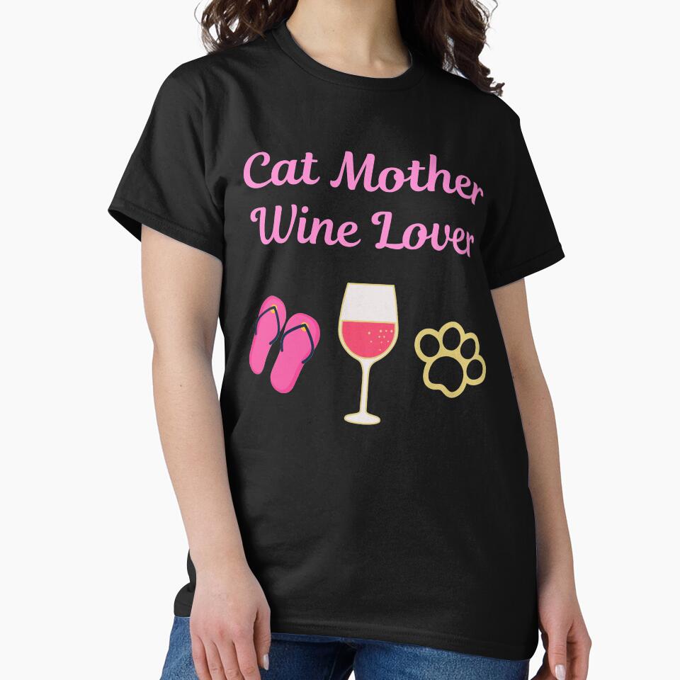 Cat Mother Wine Lover by SunfullyYours