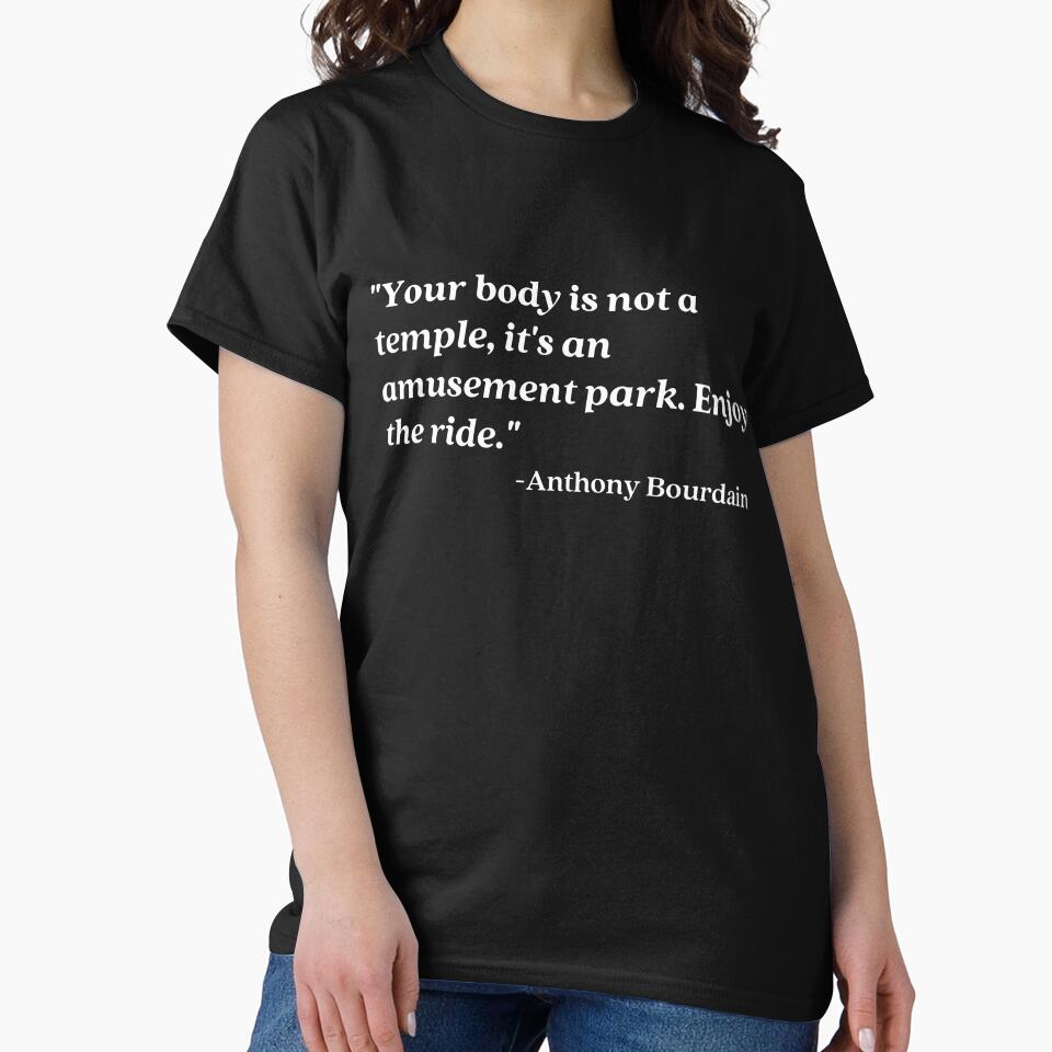 Anthony Bourdain Quote by AV  Designs