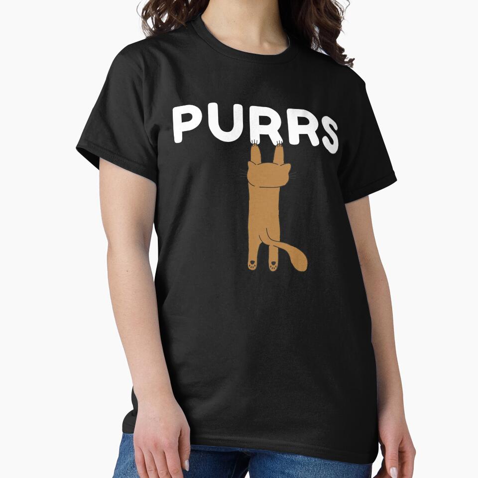 Cute Cat Lover - Purrs by WGBTee