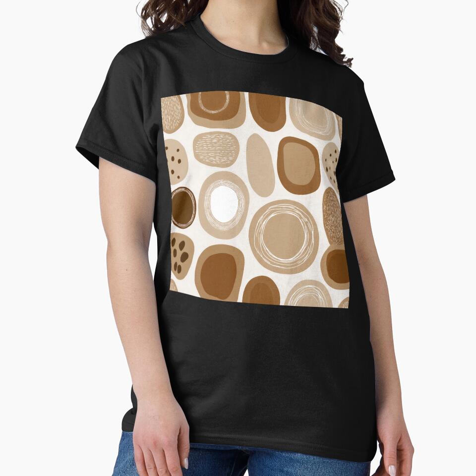 Boho Earth Tones And Caramel Hues Abstract Designs by DEC02