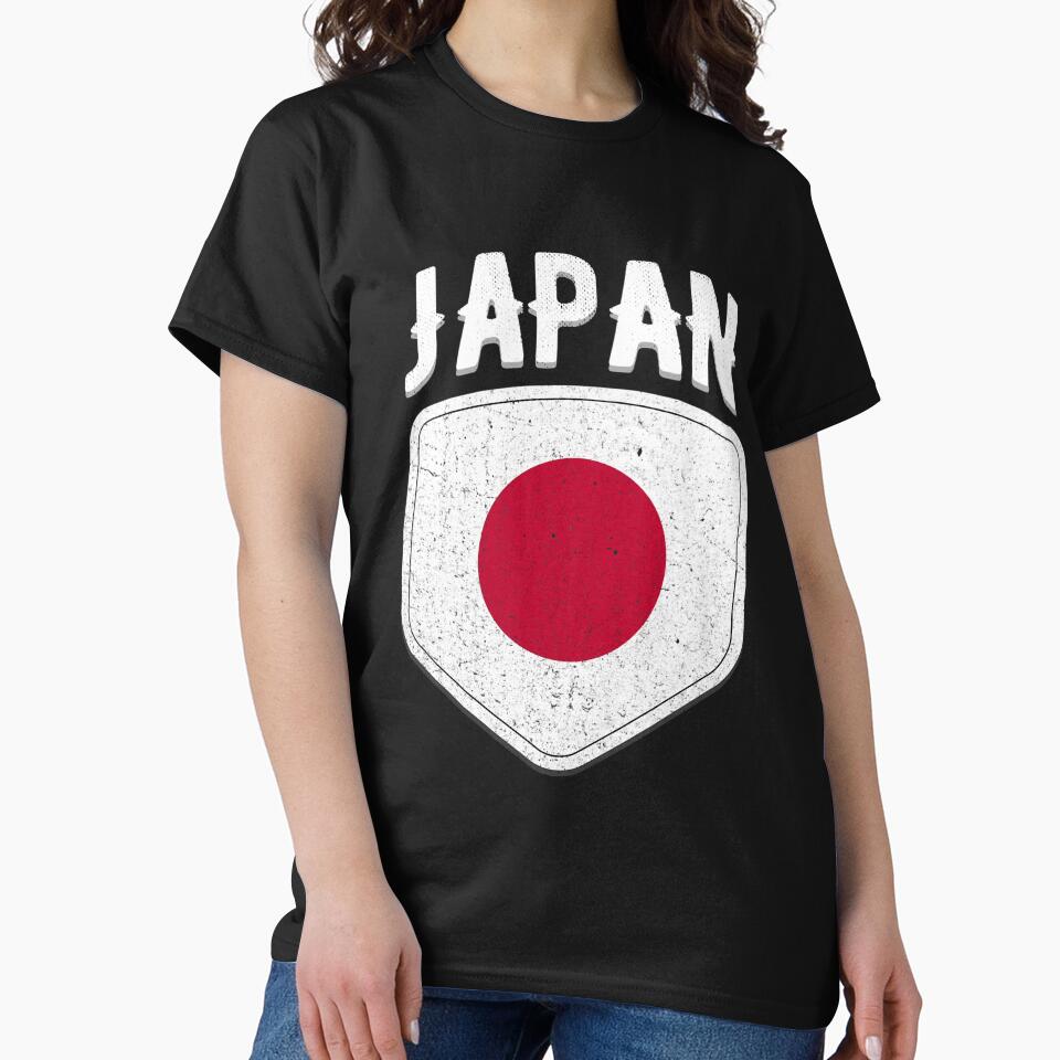 Japan National Flag World Sport Stadium Fan T Shirt Supporter Jersey Football Cup Tshirt by nolanaygiz