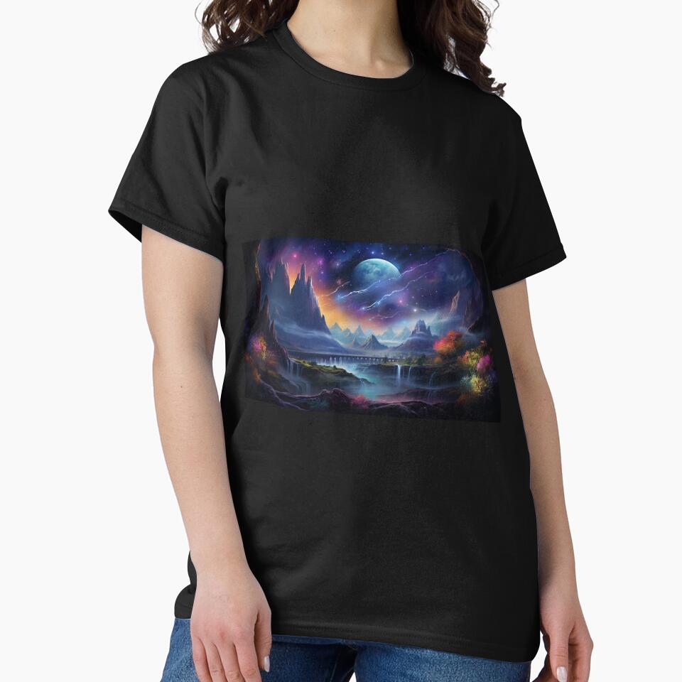 Fantasy Landscape - Electric Sky by Fantasy Masterpiece