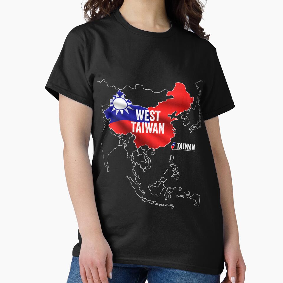 West Taiwan China Map by Rosechaming