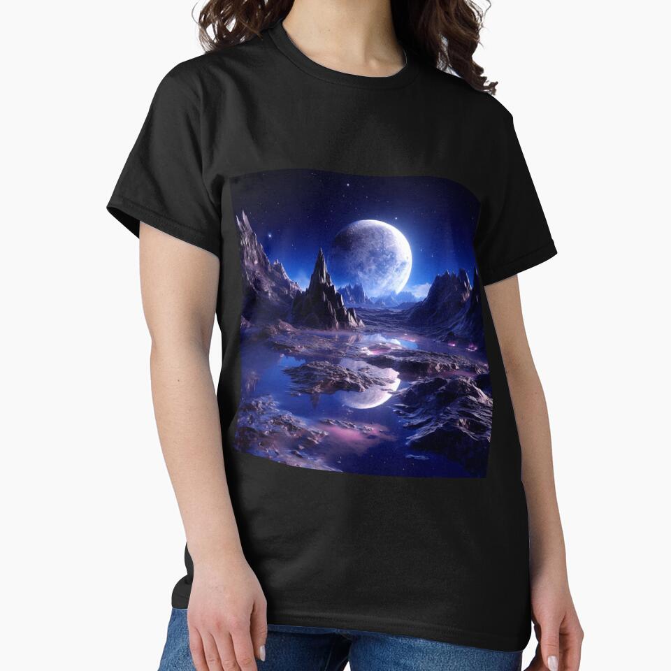 Fantasy Landscape - Full Moon Rising by Fantasy Masterpiece