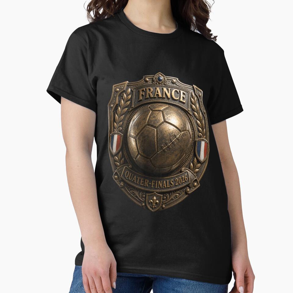 Soccer Tournament France Quarter-Finals 2026 Badge by BrickByDream