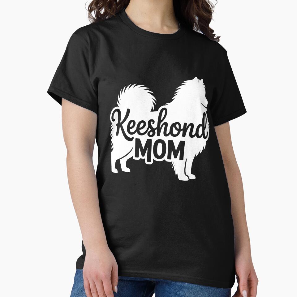 Keeshond Mom by theartfulaspie