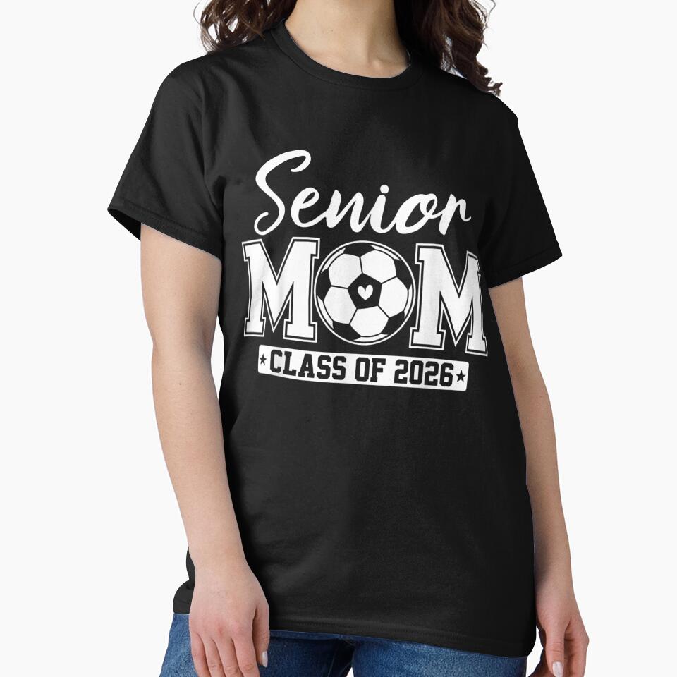 Senior Mom Class Of 2026 Soccer Graduation Parent by salmzouriart