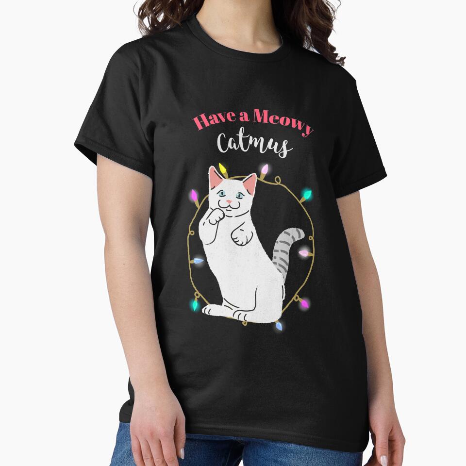 Cat lover Happy Christmas 2020, Have a Meowy Catmus! by Happy-PrintZ