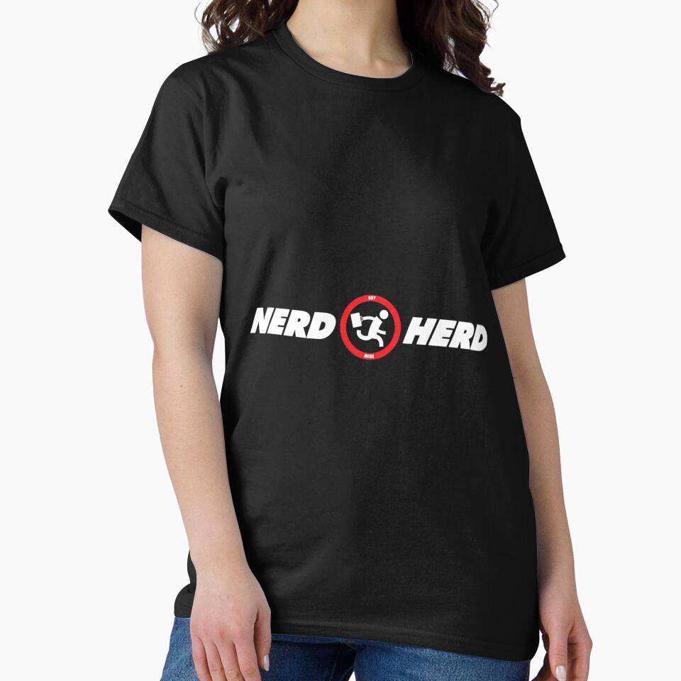 Nerd Herd Tee by SinaGebhardt6