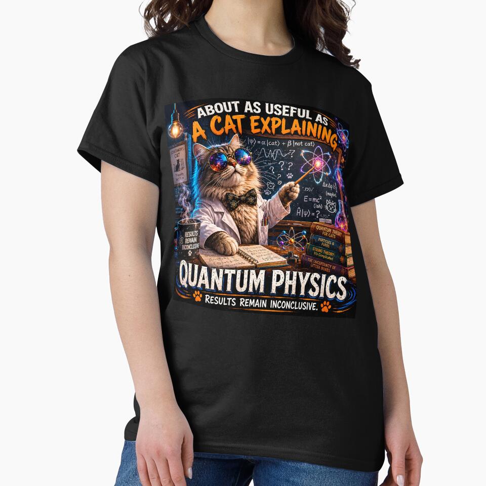 About As Useful As A Cat Explaining Quantum Physics – Results Remain Inconclusive by lazydogonline