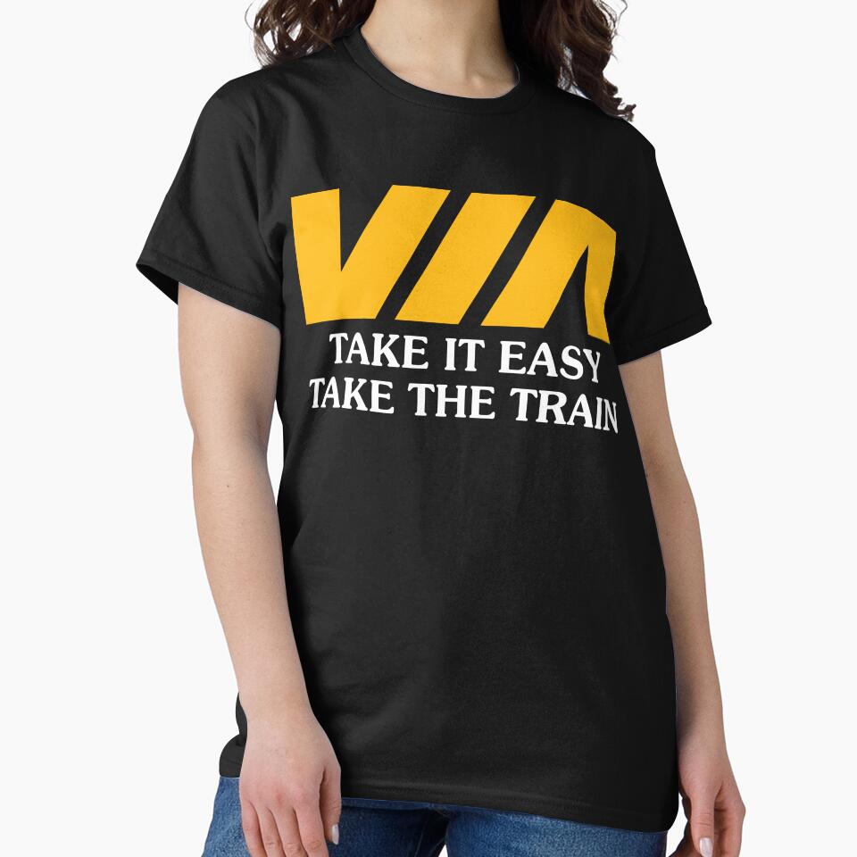 Vintage Advertising - Take it Easy Take the Train! by Kingston Sub by Jason Shron