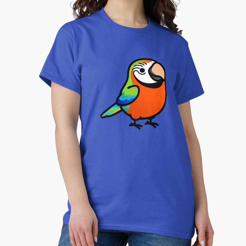 Chubby Harlequin Macaw by birdhism