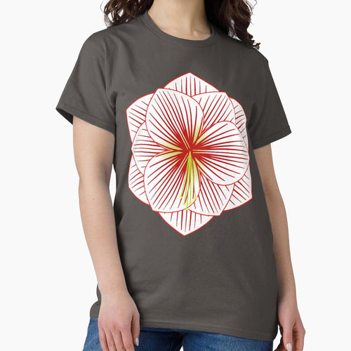 Amaryllis - White on Chartreuse by marieofroumania